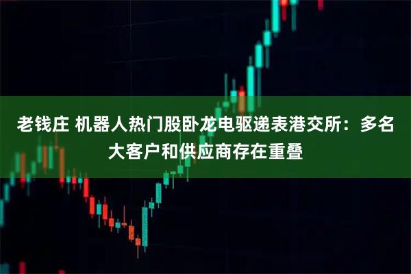 老钱庄 机器人热门股卧龙电驱递表港交所：多名大客户和供应商存在重叠