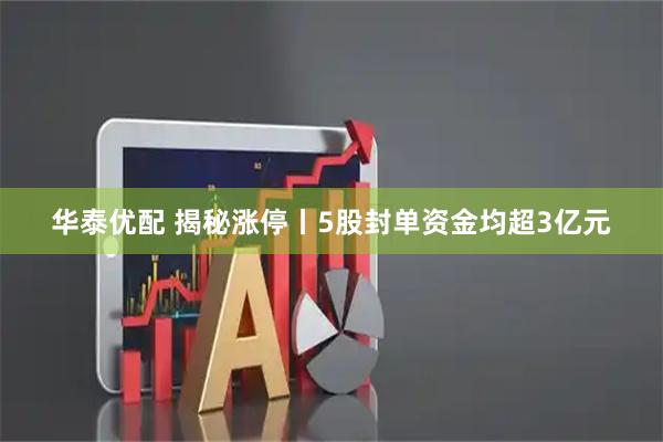 华泰优配 揭秘涨停丨5股封单资金均超3亿元
